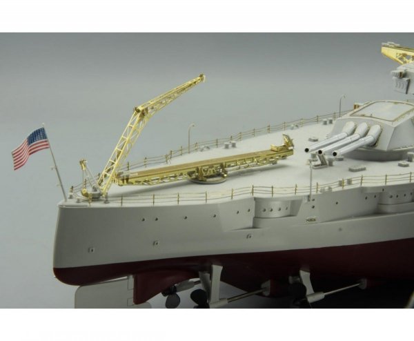 Eduard 53111 USS Arizona part 5 - railings TRUMPETER 1/200