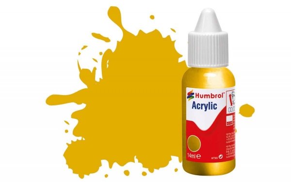 Humbrol DB0016 No 16 Gold - Metallic 14ml.