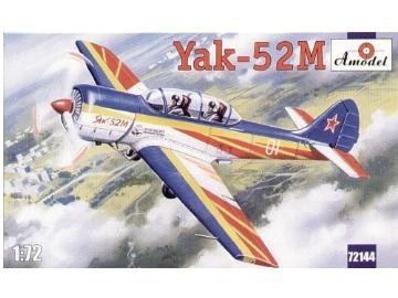 A-Model 72144 Yakovlev Yak-52 M Soviet double-seet sporting aircraft 1:72