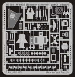 Eduard 35580 M-1025 exterior 1:35 Academy 