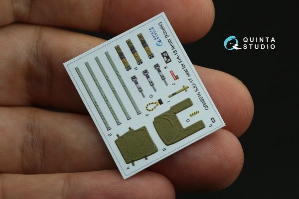 Quinta Studio QR48016 SJU-17 ejection seat for F/A-18 family (Kinetic) 1/48