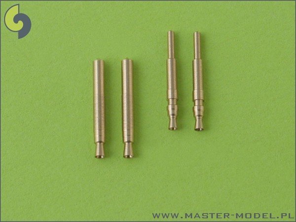 Master AM-48-009 Bf 109 E3 - E9, T armament set (MG 17 tips, MG FF barrels) (1:48)