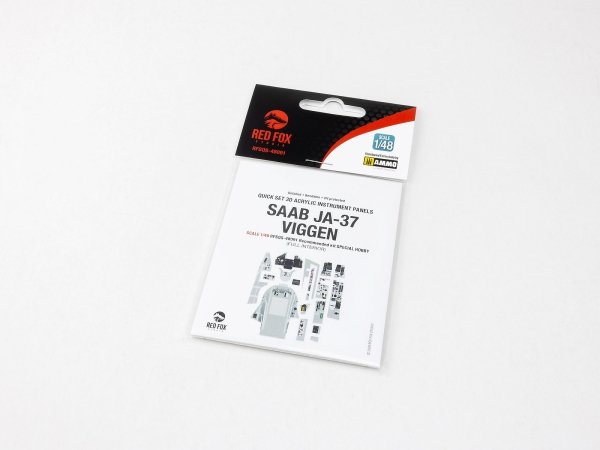 Red Fox Studio QS-48091 Saab JA-37 Viggen Special Hobby 1/48