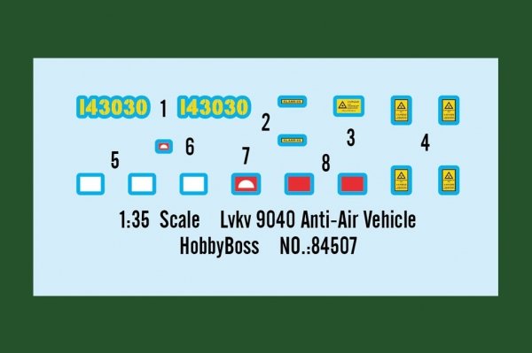 Hobby Boss 84507 Lvkv 9040 Anti-Air Vehicle 1/35