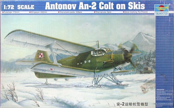 Trumpeter 01607 Antonov An-2 Colt on Skis (1:72)