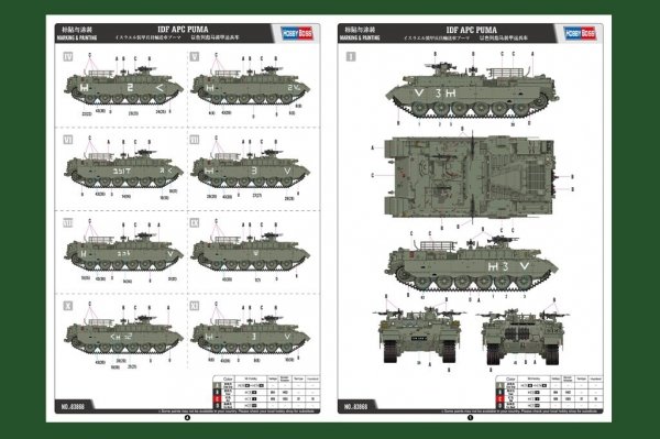 Hobby Boss 83868 IDF APC PUMA