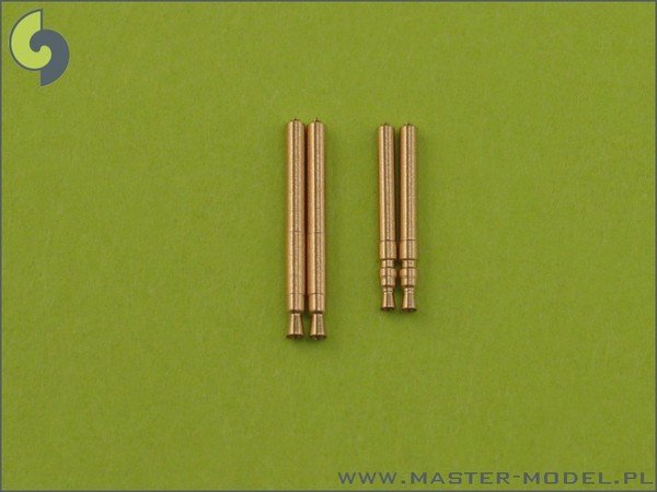 Master AM-72-009 Bf 109 E3 - E9, T armament set (MG 17 tips, MG FF barrels)
