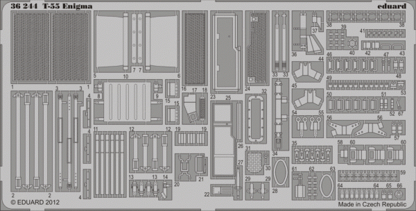 Eduard 36244 T-55 Enigma 1/35 Tamiya