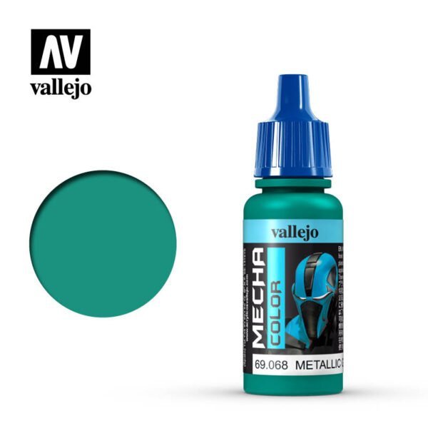 Vallejo 69068 Mecha Color - Metallic Green 17ml