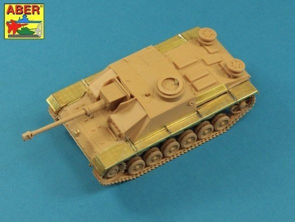 Aber 48048 Błotniki do Stug. III, Ausf. G Tamiya 1/48