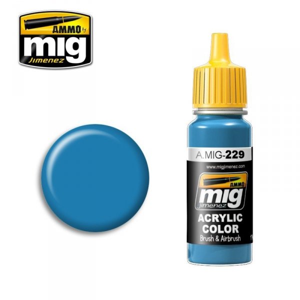 AMMO of Mig Jimenez 0229 FS 15102 DARK GRAY BLUE 17ml.