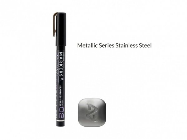 Gaahleri GM-MS02 Metallic Series Markers Stainless Steel