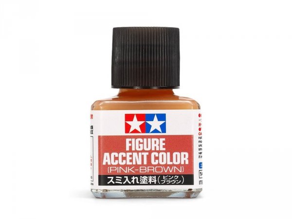 Tamiya 87201 Figure Accent Color (Pink-Brown) 40 ml.