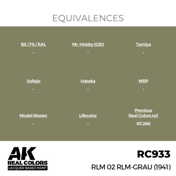 AK Interactive RC933 RLM 02 RLM-Grau (1941) 17 ml
