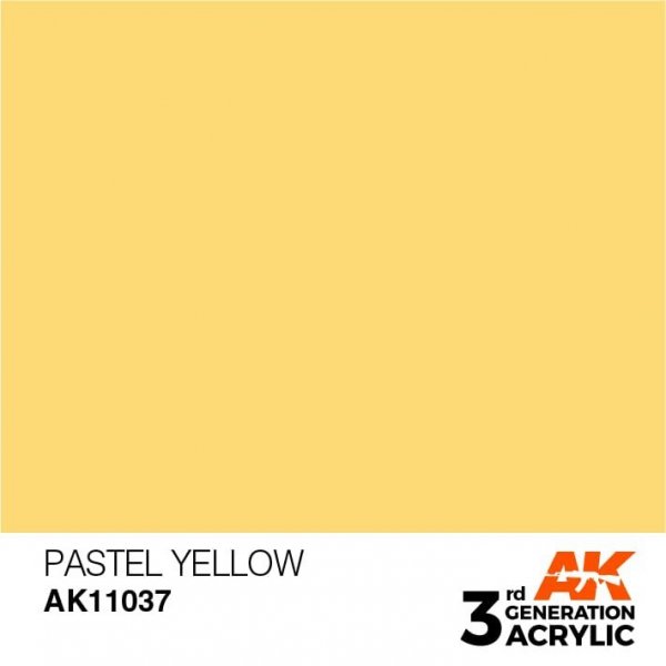 AK Interactive AK11037 Pastel Yellow 17ml