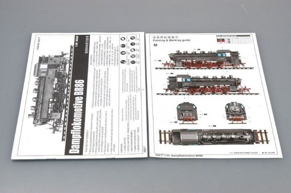 Trumpeter 00217 Dampflokomotive BR86 (1:35)