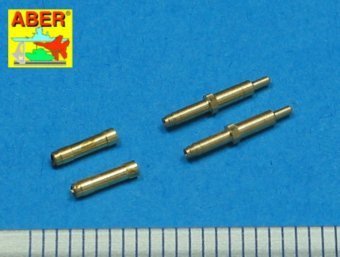 Aber A48 010 Set of 2 barrels for German aircraft 30mm machine cannons MK 108 with blast tube (1:48)