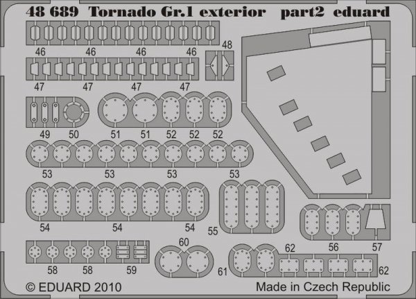 Eduard 48689 Tornado Gr.1 exterior 1/48 Hobby Boss