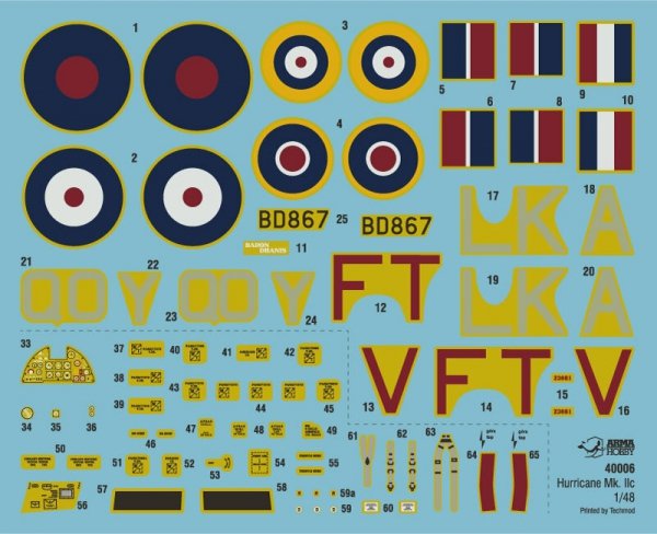 Arma Hobby 40006 Hurricane Mk IIc &quot;Jubilee&quot; 1/48