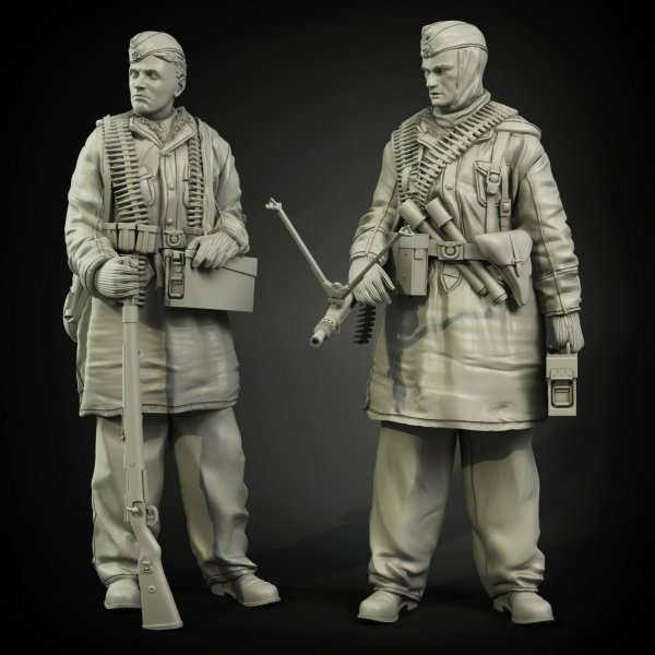 Panzer Art FI35-065 Waffen-SS Anorakanzug MG-42 set 1/35