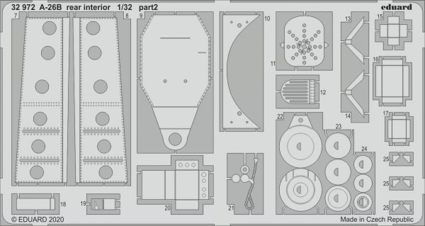 Eduard BIG33119 A-26B Invader part I 1/32 HOBBY BOSS