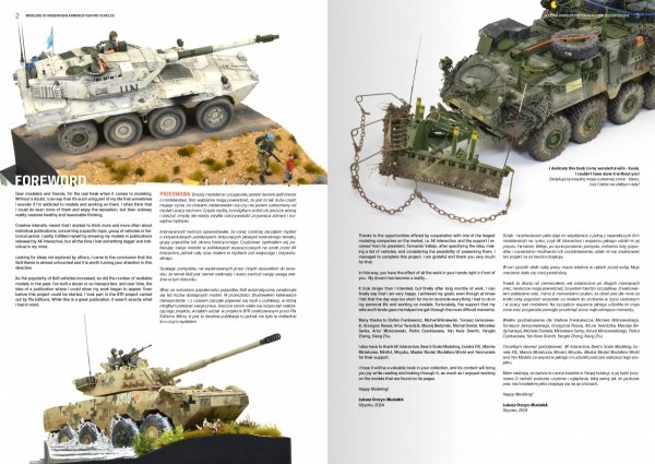 AK Interactive AK130017 MODELING MODERN ARMORED FIGHTING 8X8 VEHICLES (PL/EN)