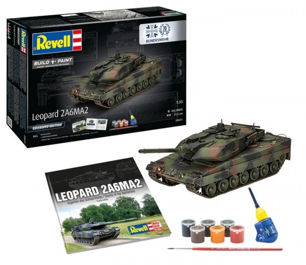 Revell 05631 70 Years Bundeswehr: Leopard 2 A6 Exclusive Edition 1/35