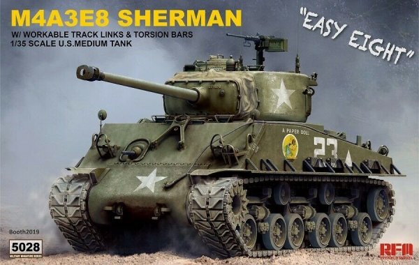 Rye Field Model 5028 M4A3E8 Sherman &quot;Easy Eight&quot; 1/35