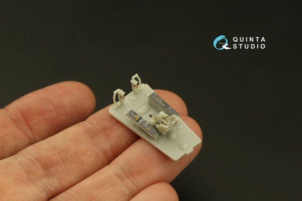 Quinta Studio QD72093 Ta 152C/H 3D-Printed &amp; coloured Interior on decal paper (Dragon) 1/72
