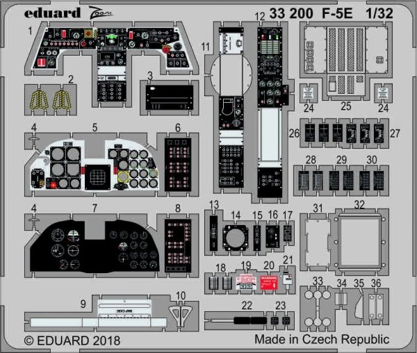 Eduard 33200 F-5E KITTY HAWK 1/32