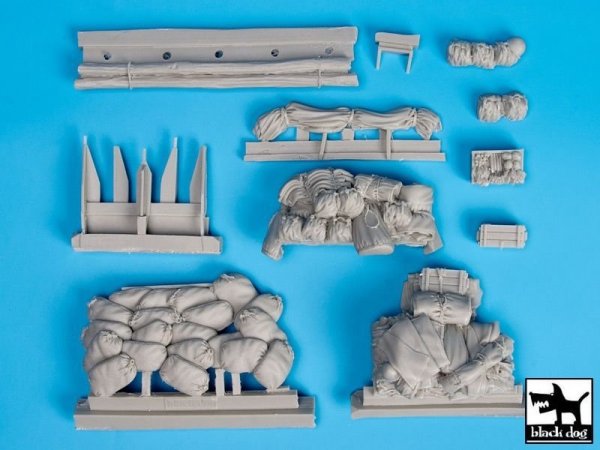 Black Dog T35081 Sherman 75mm Normandy accessories set 1/35