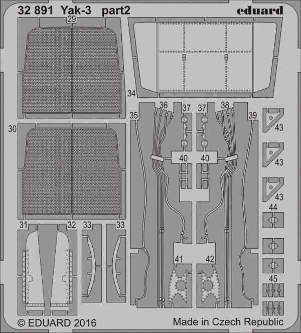 Eduard 32891 Yak-3 SPECIAL HOBBY 1/32