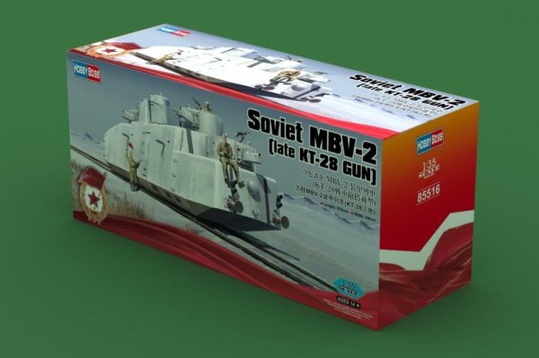 Hobby Boss 85516 Soviet MBV-2 (Late KT-28 Gun) 1:35