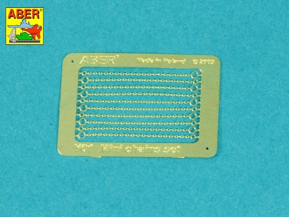 Aber R-47 Set of Mini Chains 2 Type / Zestaw miniaturowych łańcuszków drugiego typu 1/16 - 1/48