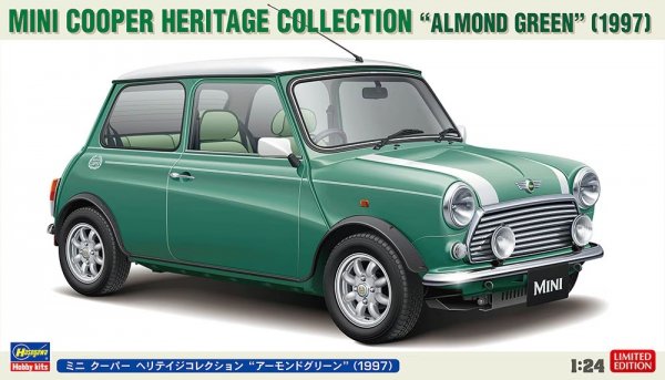 Hasegawa 20789 Mini Coope Heritage Collection "Almond Green" (1997) 1/24