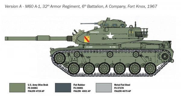 Italeri 7075 M60A1 1:72