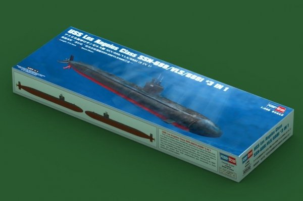 Hobby Boss 83530 USS Los Angeles Class SSN-688/VLS/688I 3 in1 1/350