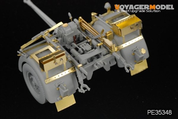 Voyager Model PE35348 WWII German PaK 43/3 L/71 mit Behelfslafette For DRAGON 6522 1/35