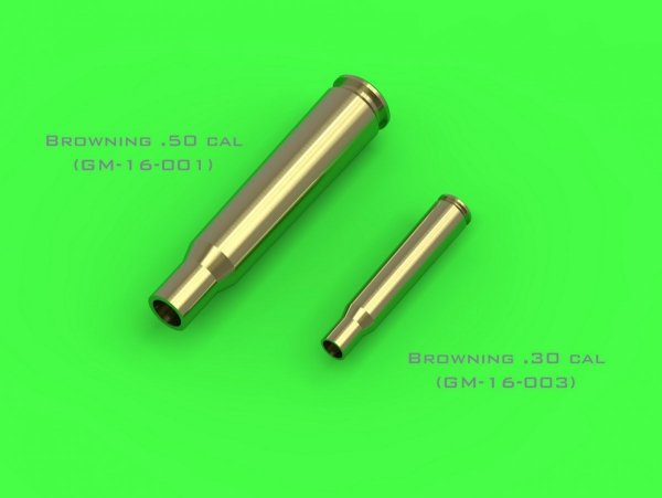 Master GM-16-003 M1919 Browning .30 caliber (7,62mm) - łuski (25sztuk) 1/16