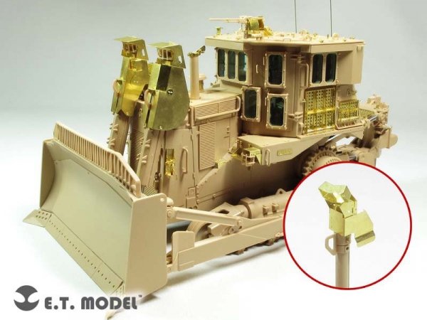 E.T. Model E35-200 Israeli D9R Armored Bulldozer (For Meng SS-002) (1:35)