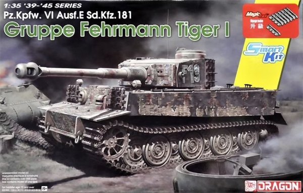 Dragon 6484 Pz.Kpfw.VI Ausf.E Sd.Kfz.181 Gruppe &quot;Fehrmann&quot; Tiger I 1/35