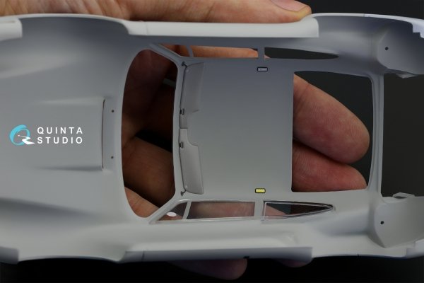 Quinta Studio QDS-24003 Porsche 959 3D-Printed &amp; coloured Interior on decal paper (Tamiya) (Small version) 1/24