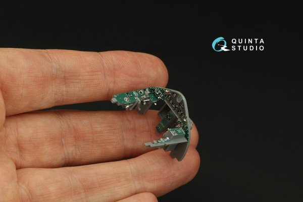 Quinta Studio QD48334 F4F-4 Wildcat 3D-Printed &amp; coloured Interior on decal paper (Tamiya) 1/48