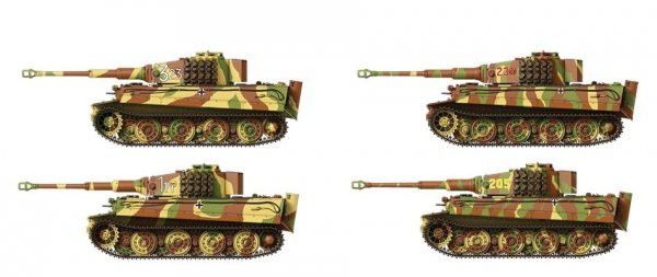 Das Werk DW35028 Pzkpfwg.VI Tiger I late ( Dragon Model ) 1/35