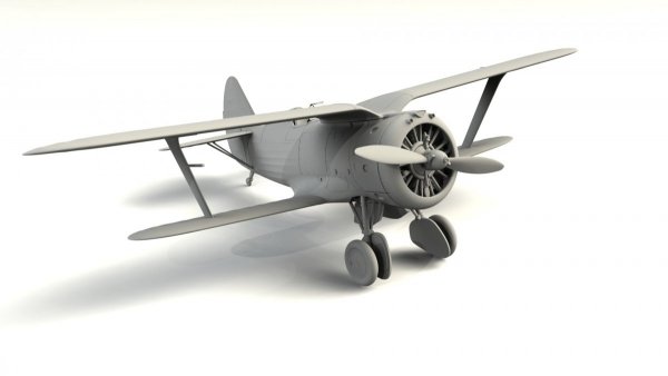 ICM 72076 I-153, WWII China Guomindang AF Fighter (1:72)