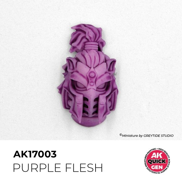 AK Interactive AK17003 PURPLE FLESH – QUICK GEN COLOR 18ml