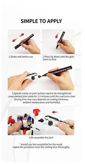 DSPIAE BP-SP Plastic Ball Joint Strengthening Pen