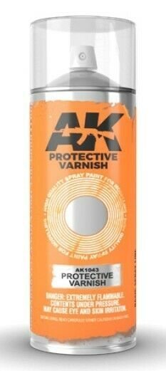 AK Interactive AK1043 PROTECTIVE VARNISH LACQUER Spray 200 ml.