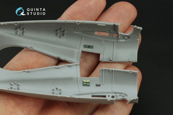 Quinta Studio QD72115 F4F-4 Wildcat 3D-Printed coloured Interior on decal paper (Arma Hobby) 1/72