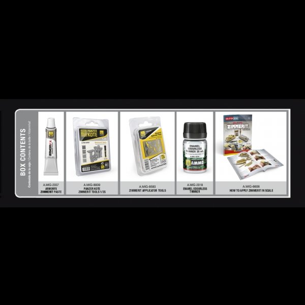 AMMO of Mig Jimenez 7906 SOLUTION BOX MINI 31– How to Apply ZIMMERIT in scale